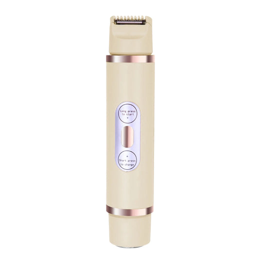 Electric Shaver for Women Bikini Legs Underarm Public Hairs Rechargeable Trimmer, Lady Razor USB Rechargeable Hair Removal with Ceramic Blades Dual Head Design Shaver, Grooming