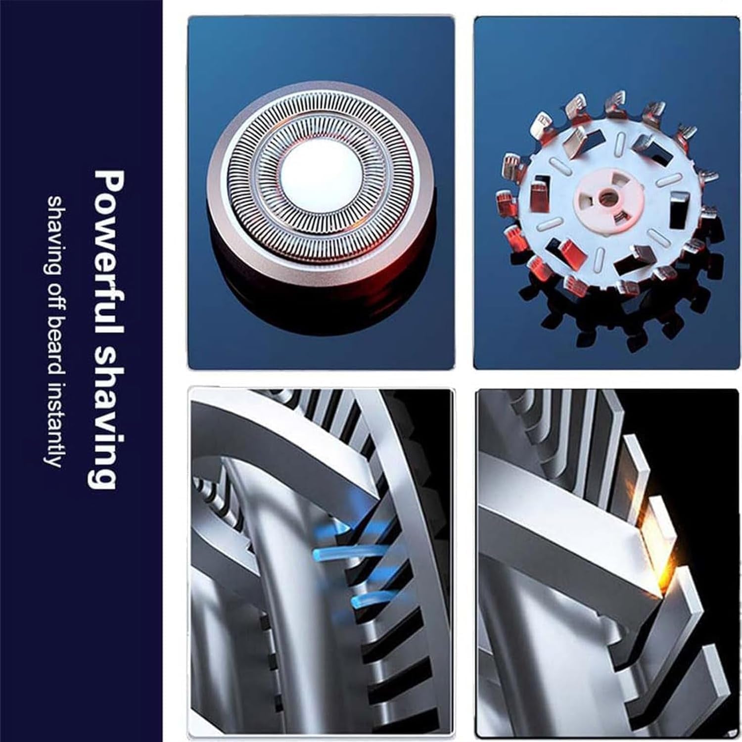 Enspiracle Mini Shaver - Unisex Portable Electric Shaver (1 Set)