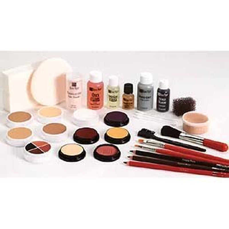 Theatrical Creme Makeup Kits - Brown:Medium