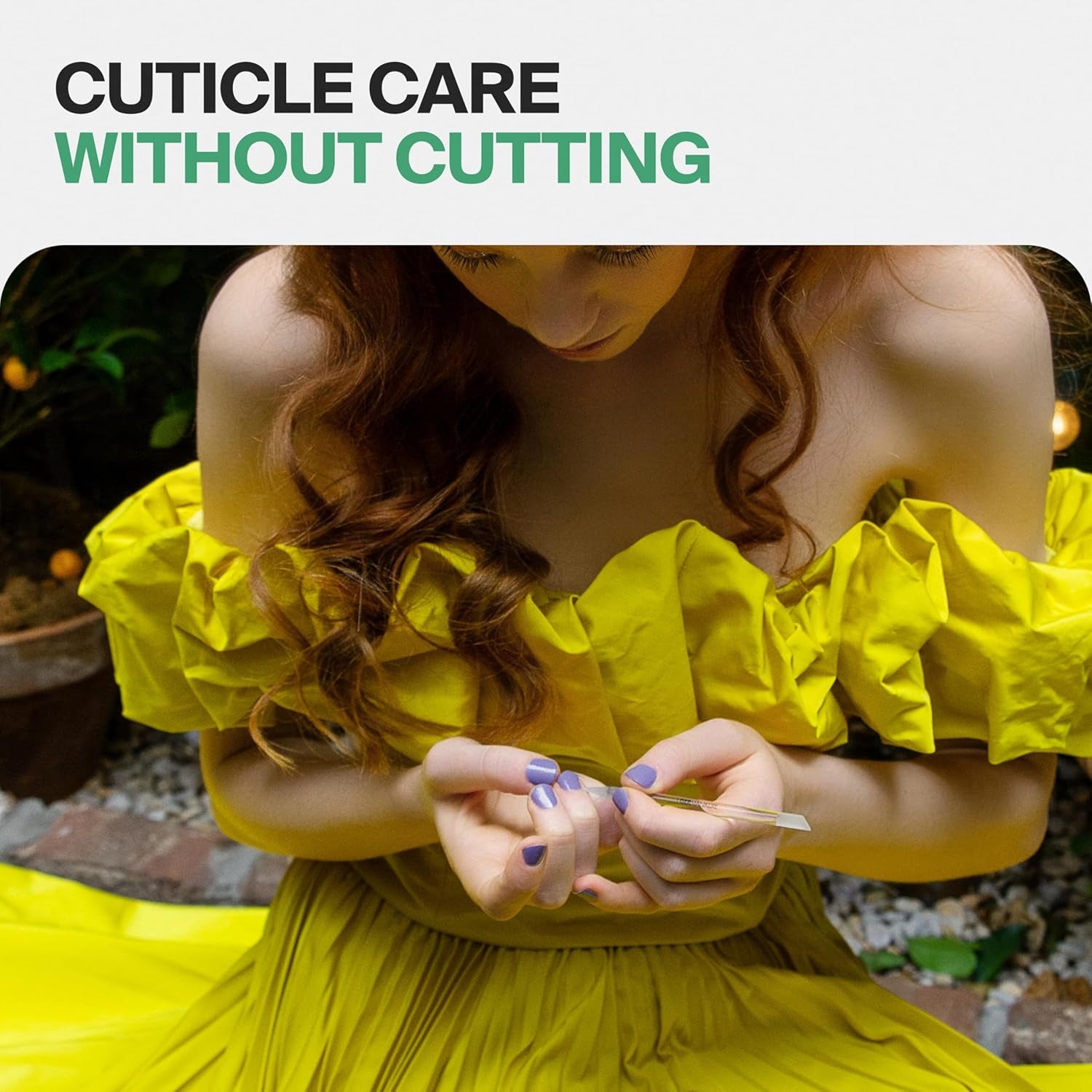 Clear Glass Cuticle Stick in Leather Sleeve - Ethically Made in Czech Republic - Cuticle Pusher & Remover, Callous & Dry Skin Fingertip File, Nail Shaper