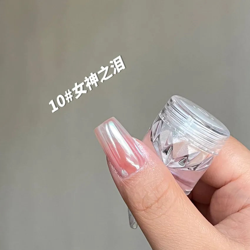 Moonlight Magic Mirror Powder Magnetic Mirror Cat Eye Nail Powder Matching DIY Nail Art Decoration Chrome Nail Salon Exclusive