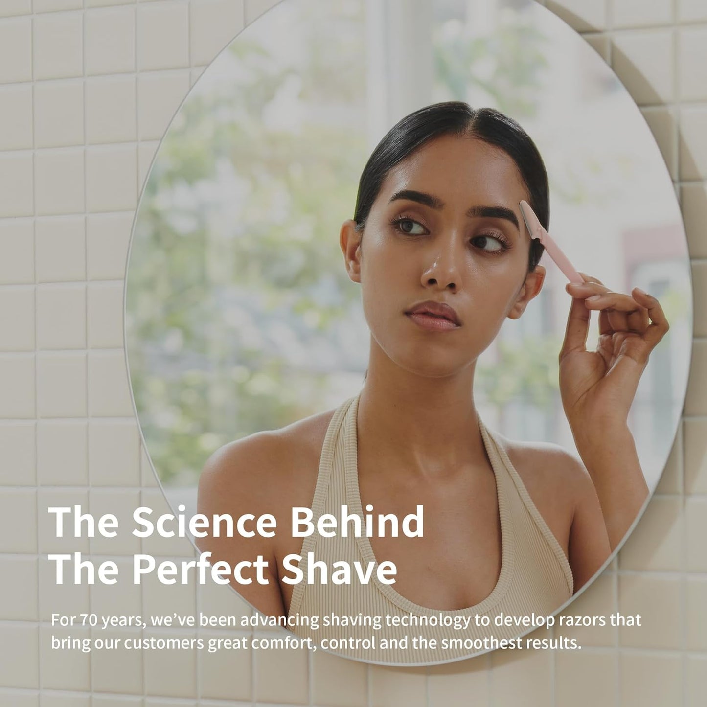 Dermaplaning Tool 6Ct, Dermaplane Razor for Women, Safe and Easy Peach Fuzz Remover, Eyebrow Trimmer with Protective Cover