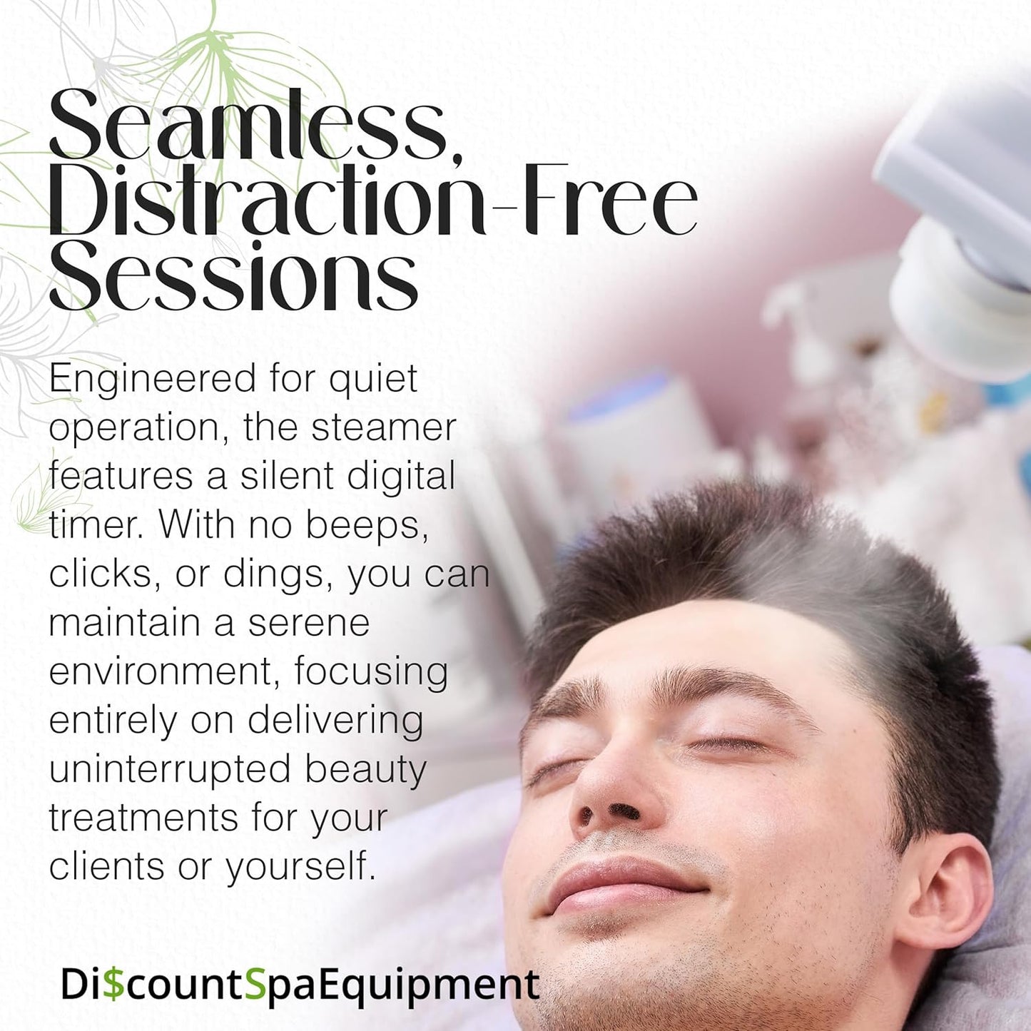 - Basic Digital Ozone Facial Steamer for Esthetician with Silent Timer, Digital Controls & Aromatherapy, Professional Grade with Stand, 20 Lbs