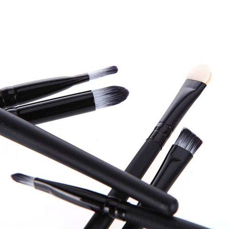 Litymitzromq Makeup Brushes 6 Pcs Make up Cosmetics Brushes Eyeshadow Eyeliner Beauty Tool Set Kit Gift Blending Powder Blush Concealers Highlighter Eye Shadows Brushes Kit