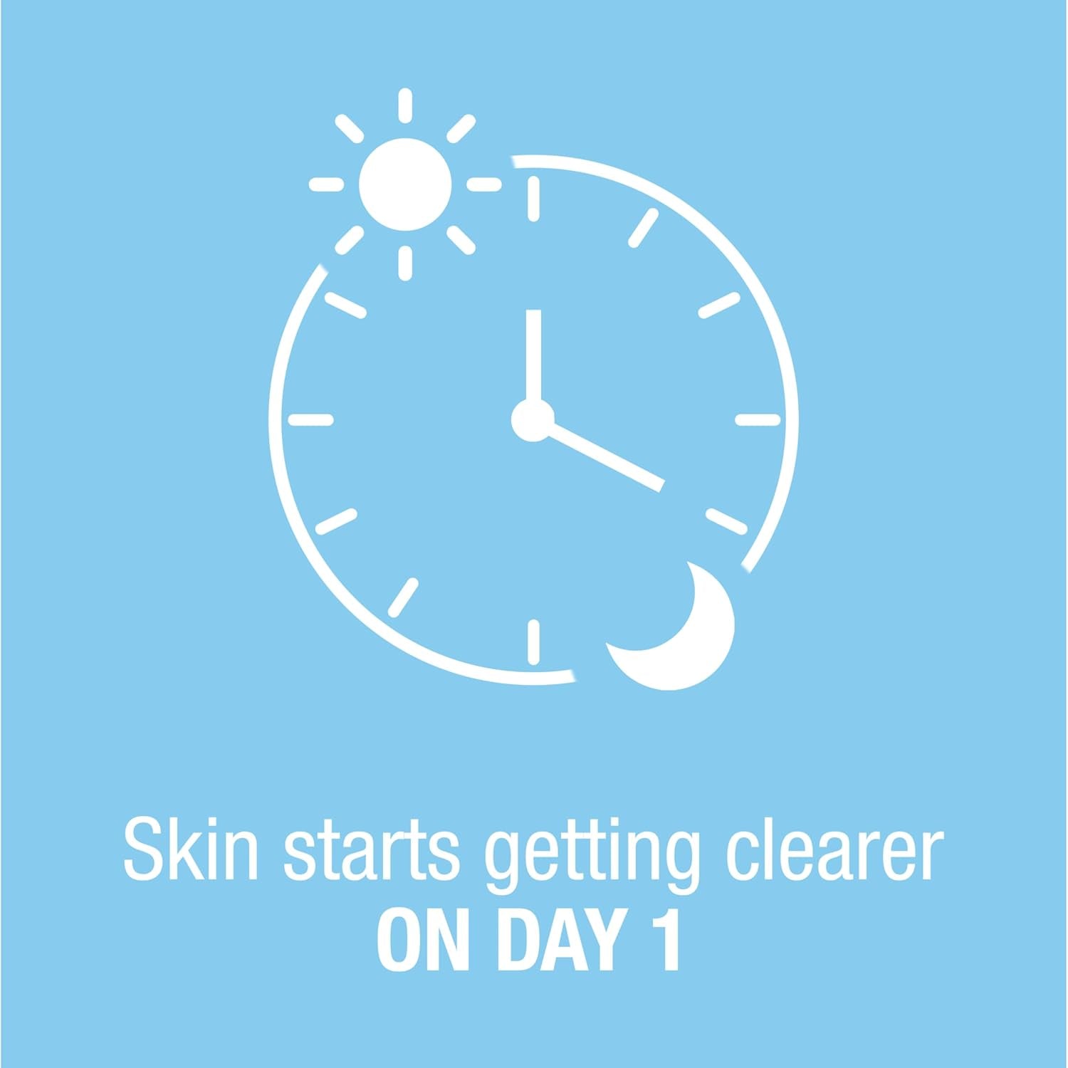 On-The-Spot Acne Spot Treatment Cream with 2.5% Benzoyl Peroxide, Gentle Face Blemish Medicine for Acne-Prone Skin, Vanishing Formula, Clinically Proven Day-1 Results, 0.75-Ounce Tube