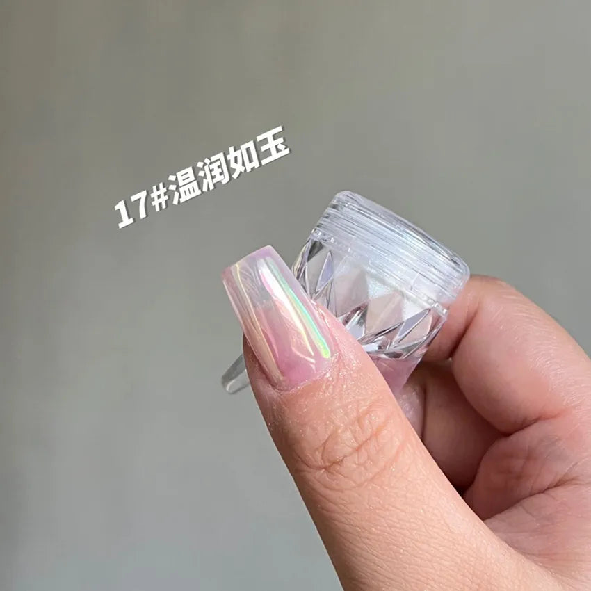 Moonlight Magic Mirror Powder Magnetic Mirror Cat Eye Nail Powder Matching DIY Nail Art Decoration Chrome Nail Salon Exclusive