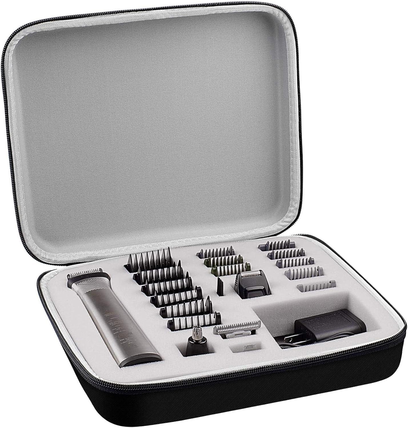 Case Compatible with Philips for Norelco Multigroom Series 7000 5000 Men'S Grooming Kit with Trimmer MG7750/49 MG7910/49 MG9510/60. Storage Holder for Attachment Trimmer & Accessories (Box Only)