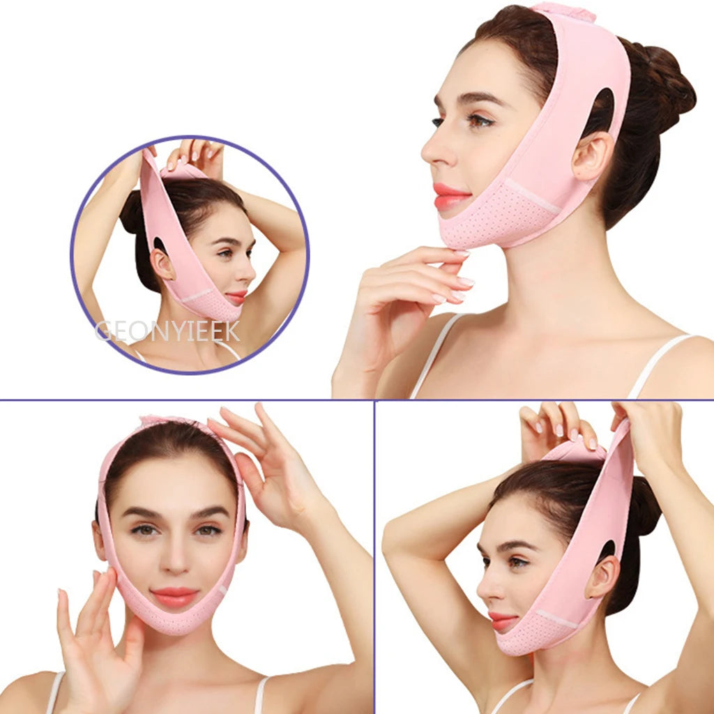 Face Slimming Strap Reduce Double Chin Lift V Face Stickers anti Bandage for Face Strap Belt Mask Lift Oval Mask Face