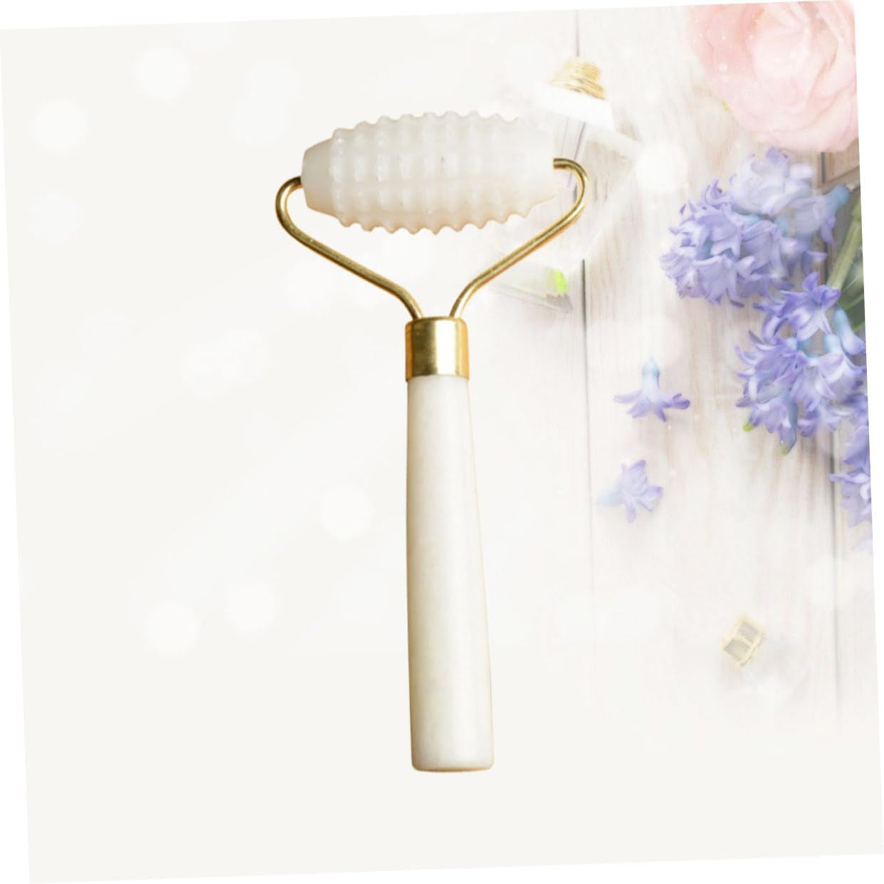 3Pcs Jade Face Roller Tool Portable Facial Massager Face Roller Massager Facial Massage Tool Single Head Jade