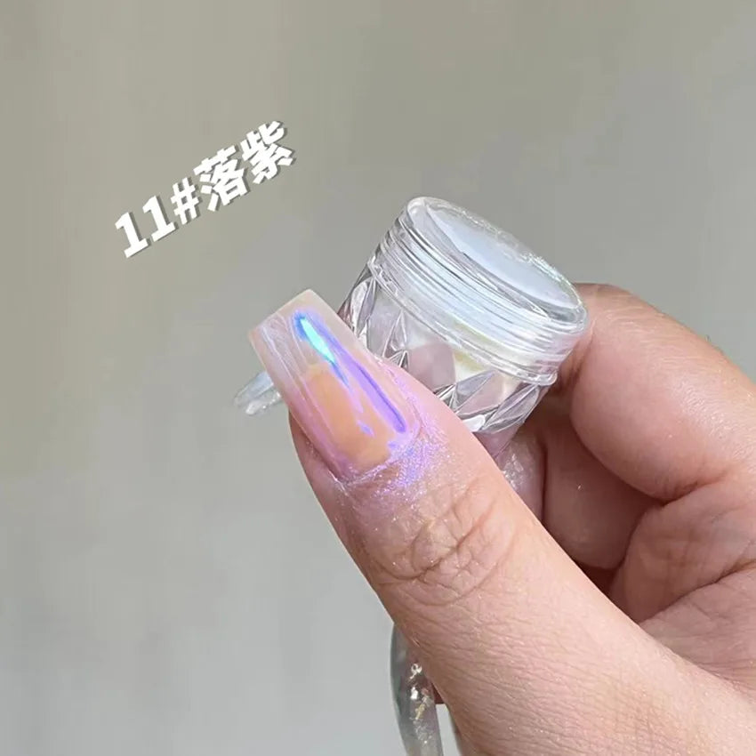 Moonlight Magic Mirror Powder Magnetic Mirror Cat Eye Nail Powder Matching DIY Nail Art Decoration Chrome Nail Salon Exclusive