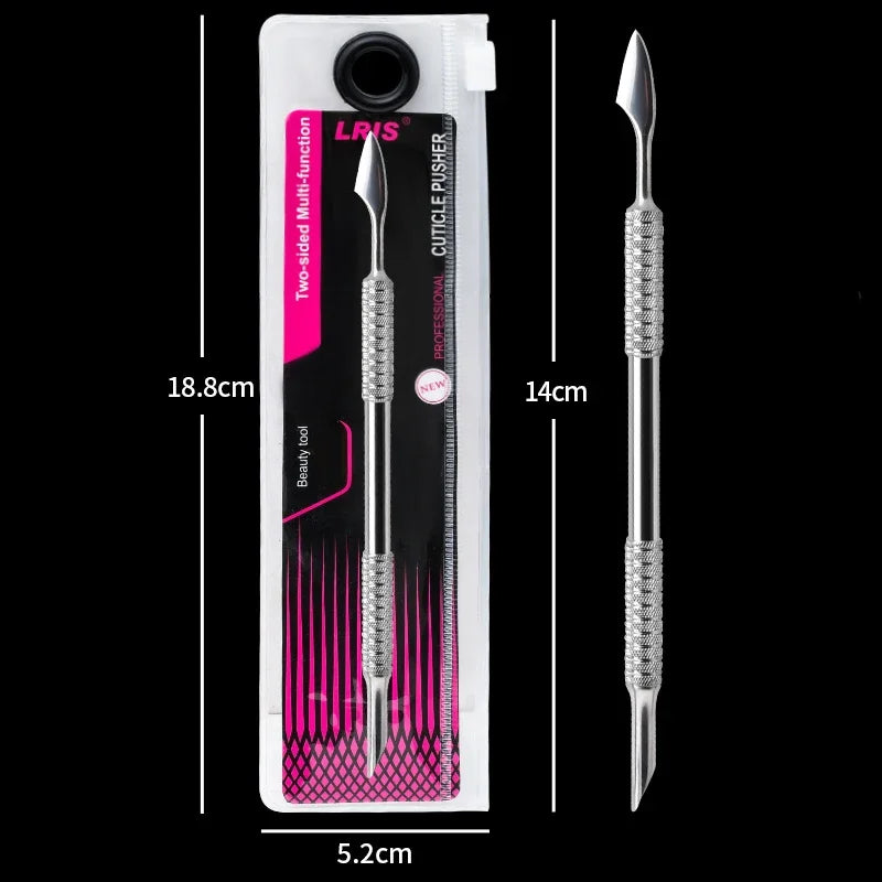 Hook Type Cuticle Pusher Nail Polish Remover Gel Nail Polish Peeler Scraper Dead Skin Clean Manicure Nail Art Tools