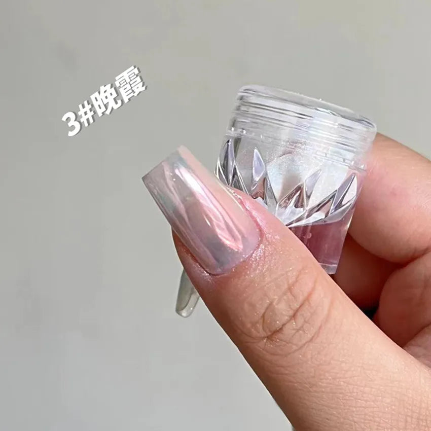 Moonlight Magic Mirror Powder Magnetic Mirror Cat Eye Nail Powder Matching DIY Nail Art Decoration Chrome Nail Salon Exclusive