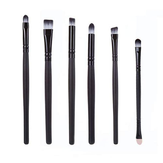 Litymitzromq Makeup Brushes 6 Pcs Make up Cosmetics Brushes Eyeshadow Eyeliner Beauty Tool Set Kit Gift Blending Powder Blush Concealers Highlighter Eye Shadows Brushes Kit