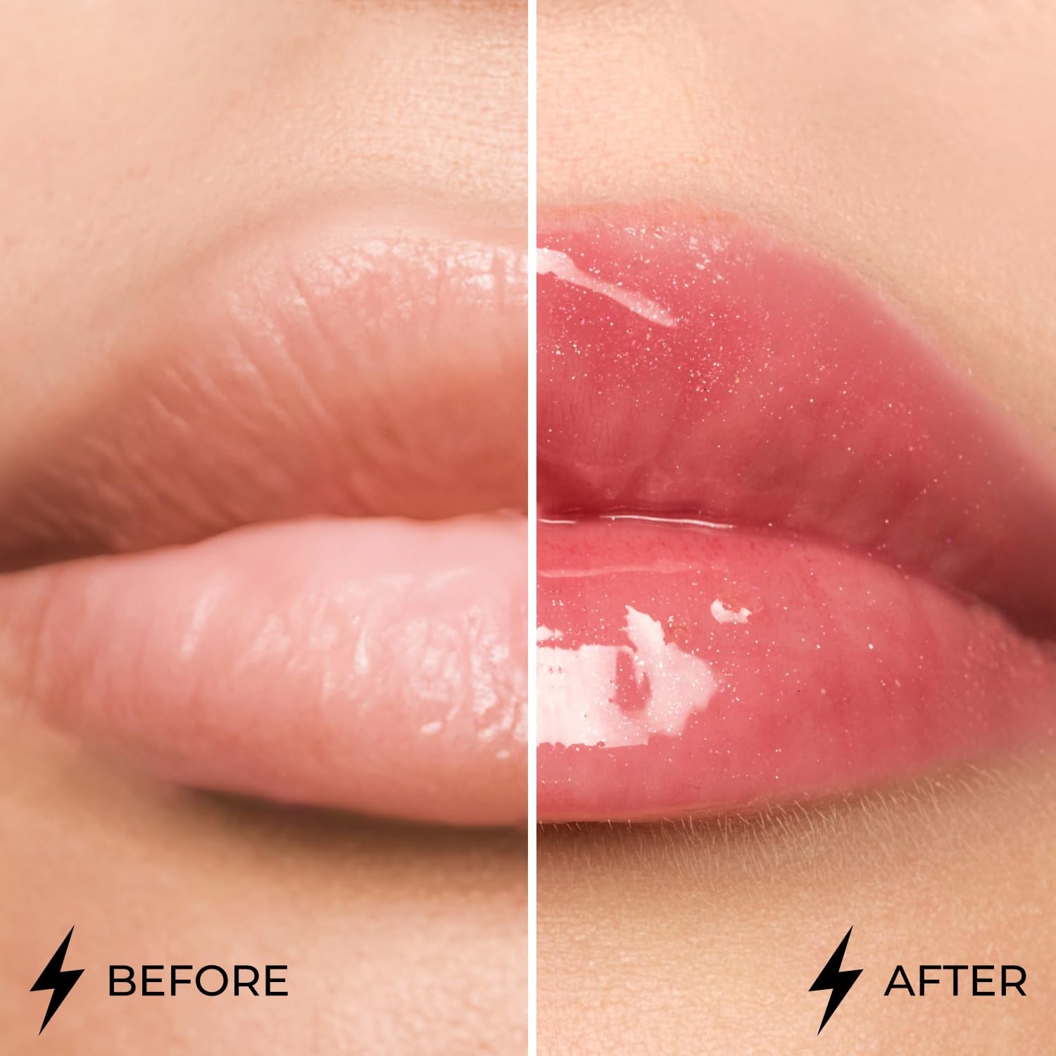 Dazzle Glow Crystal Clear Lip Gloss - Hydrating Lip Gloss - Non Sticky Lip Gloss - Colored Lip Gloss - Lip Gloss Color - Mini Lip Gloss - Moisturizing Lip Gloss - №404 You Can