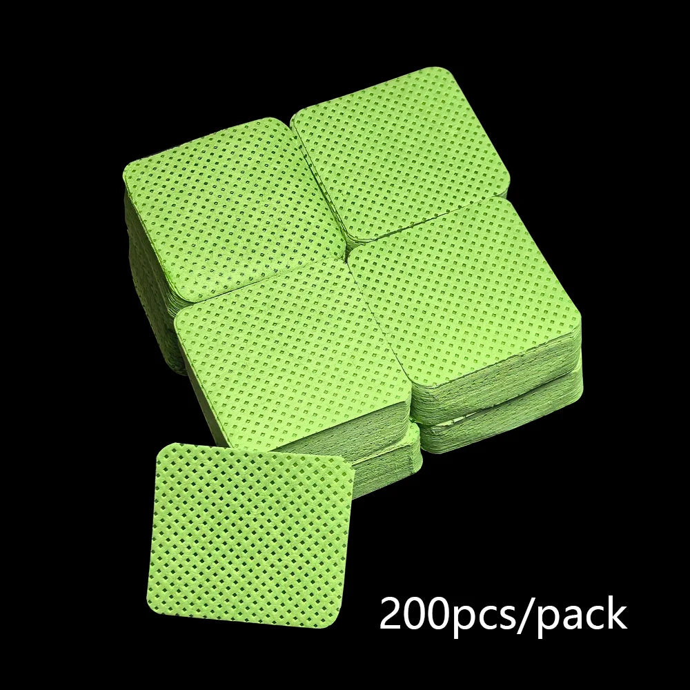 Lint Free Nail Wipes Nail Polish Remover Eyelash Extension Glue Cleaning Wipes Absorbent Soft Removal Tool for Nail Art