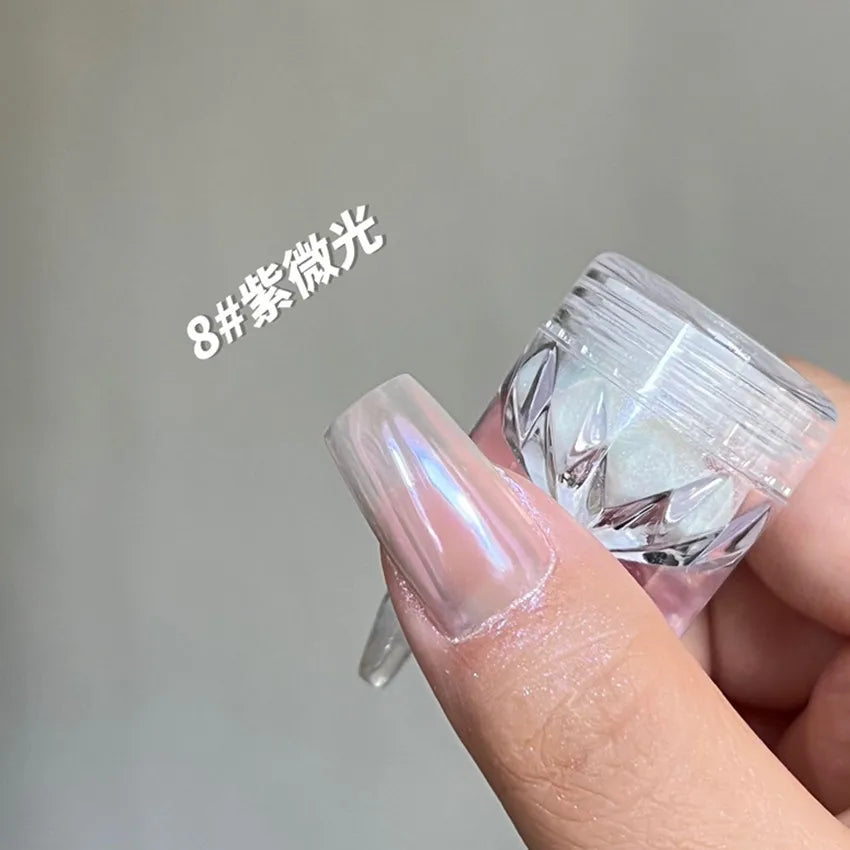 Moonlight Magic Mirror Powder Magnetic Mirror Cat Eye Nail Powder Matching DIY Nail Art Decoration Chrome Nail Salon Exclusive