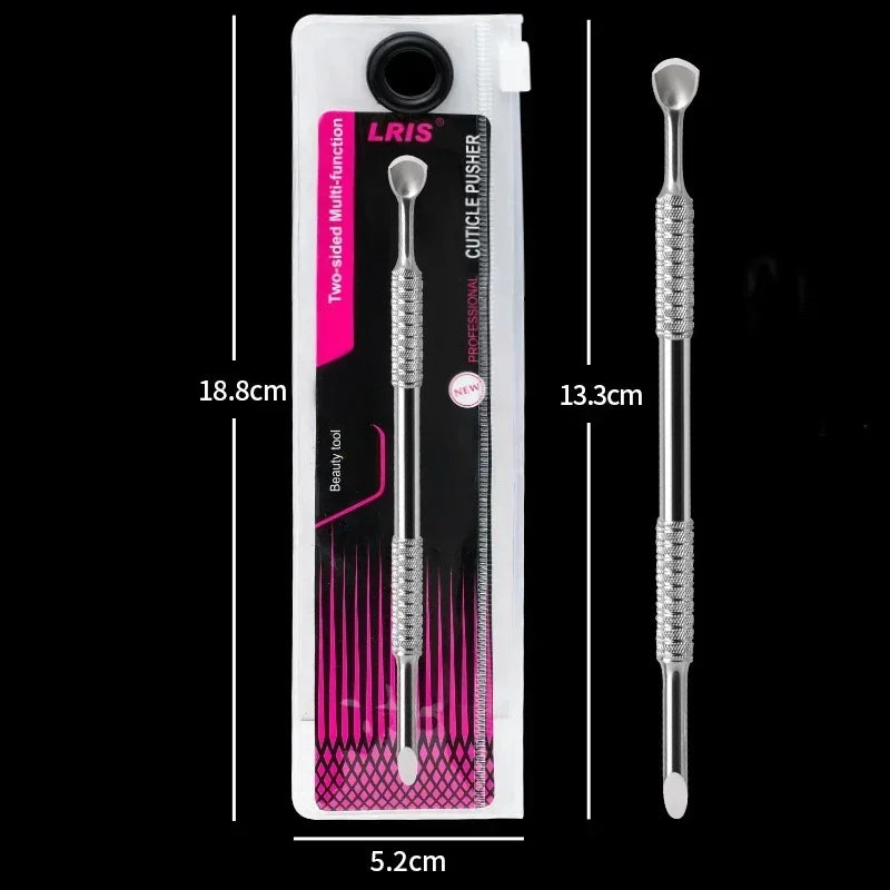 Hook Type Cuticle Pusher Nail Polish Remover Gel Nail Polish Peeler Scraper Dead Skin Clean Manicure Nail Art Tools