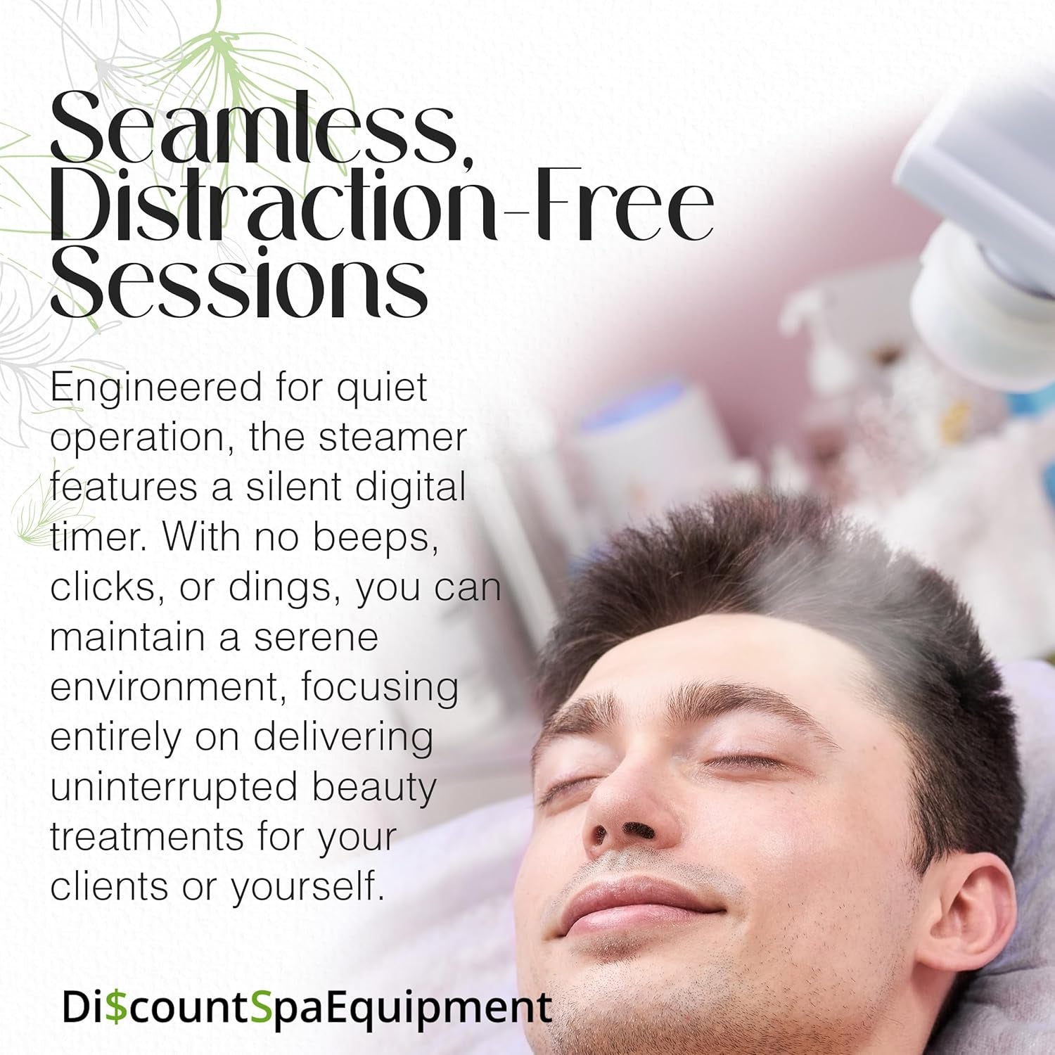 - Basic Digital Ozone Facial Steamer for Esthetician with Silent Timer, Digital Controls & Aromatherapy, Professional Grade with Stand, 20 Lbs