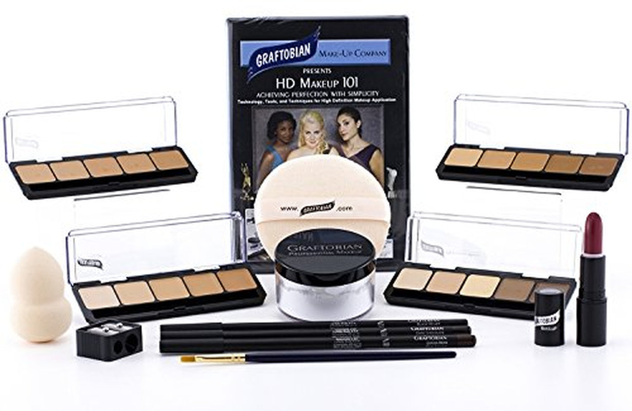 HD Professional Makeup Kits (Dark HD Kit)