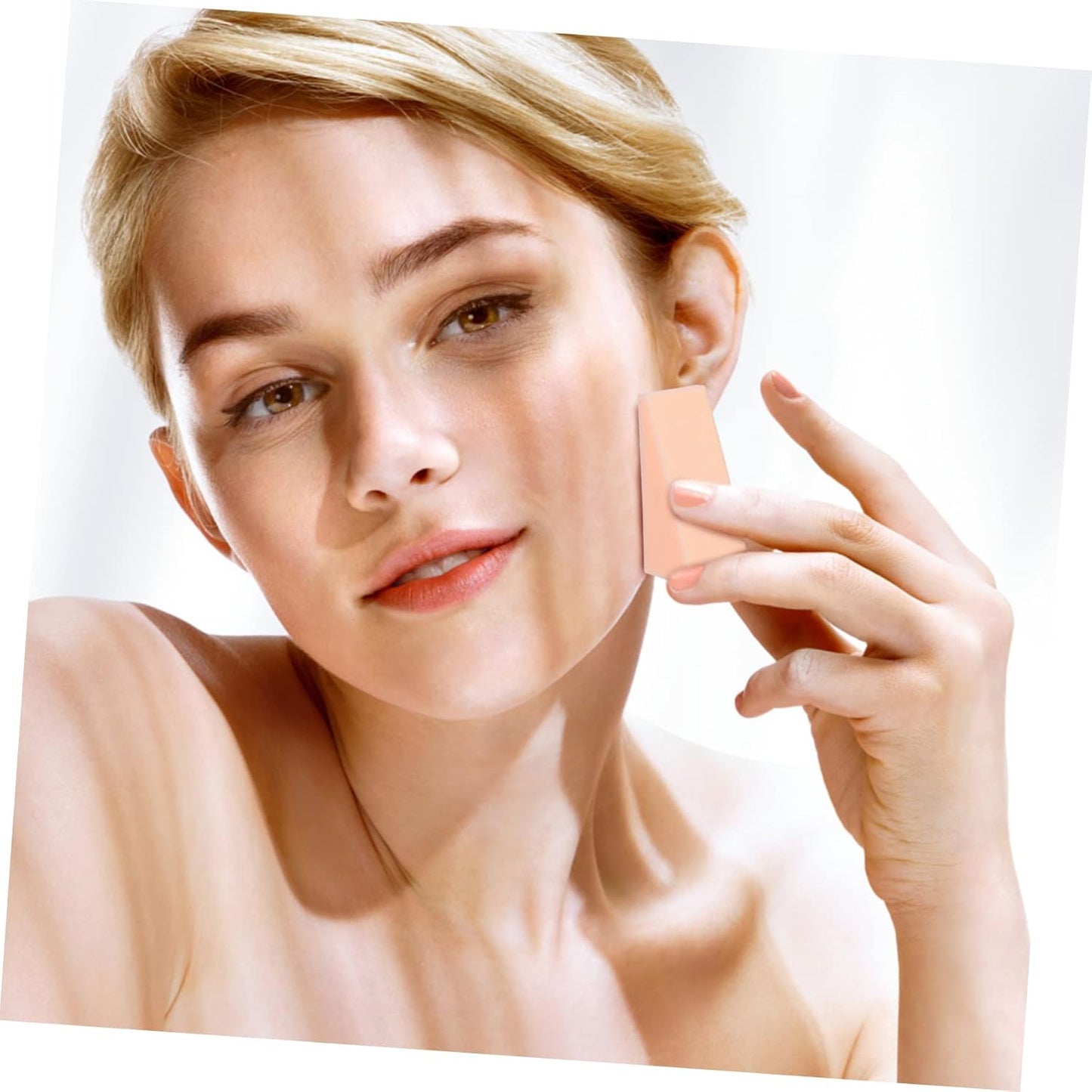 96Pcs Makeup Sponges Face Powder Puff Applicators Foundation Sponge Brush for Women Multifunctional Makeup Tools for Valentine Day Mother Day Christmas