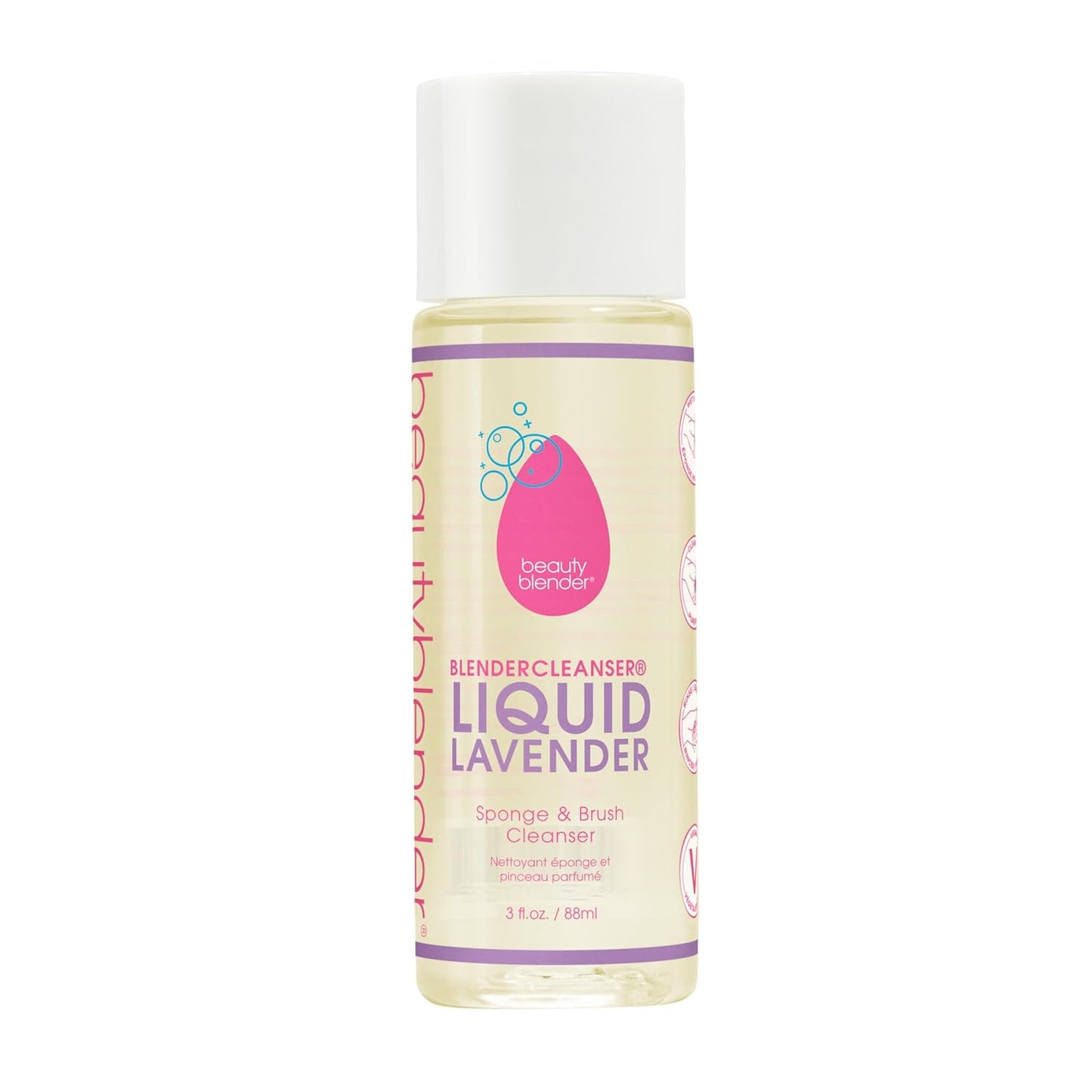 ® | Blendercleanser® Tool Wash | Lavender Purifying Liquid Soap | Hand, Sponge, Brush, Makeup Tool Cleanser | Lavender-Scented, Vegan, Paraben-Free, Sulfate-Free, 5 Oz