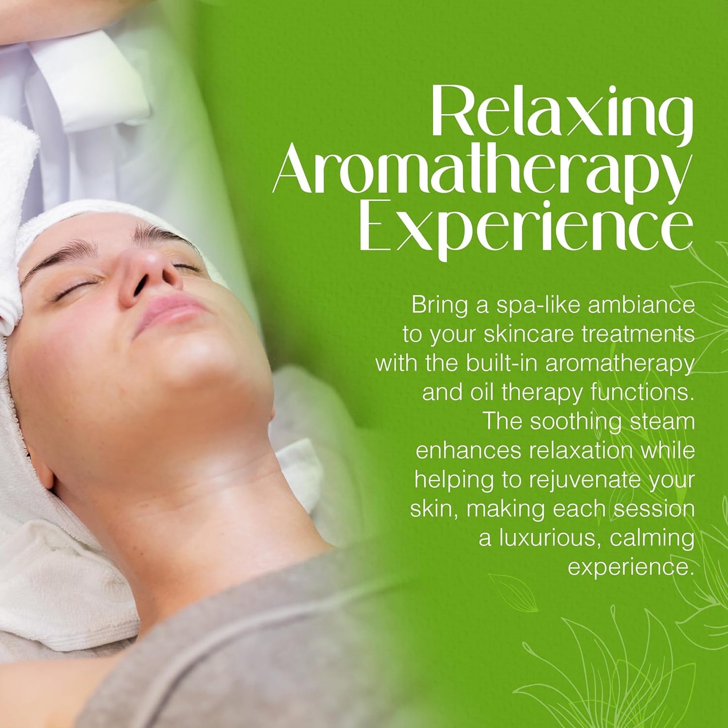 - Basic Digital Ozone Facial Steamer for Esthetician with Silent Timer, Digital Controls & Aromatherapy, Professional Grade with Stand, 20 Lbs